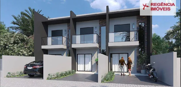 Casa de Condomínio com 3 Quartos à venda, 95m² no Praia da Enseada, São Francisco do Sul
