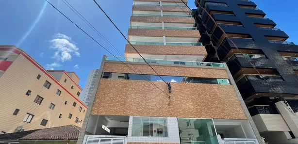 Flat com 1 Quarto à venda, 42m² no Boqueirão, Praia Grande