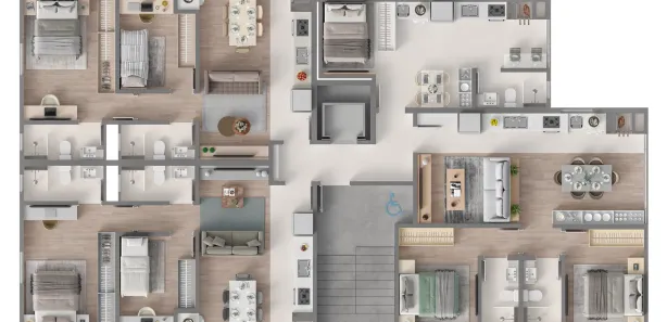 Flat com 1 Quarto à venda, 28m² no Saguaçu, Joinville