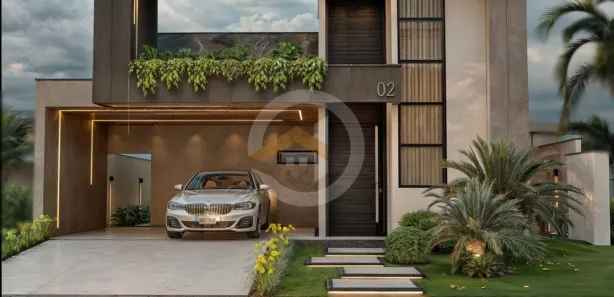 Casa de Condomínio com 3 Quartos à venda, 165m² no Jardins Bolonha, Senador Canedo