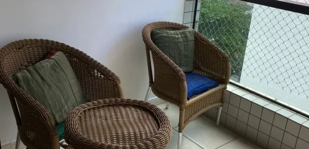 Apartamento com 2 Quartos para alugar, 117m² no Itararé, São Vicente