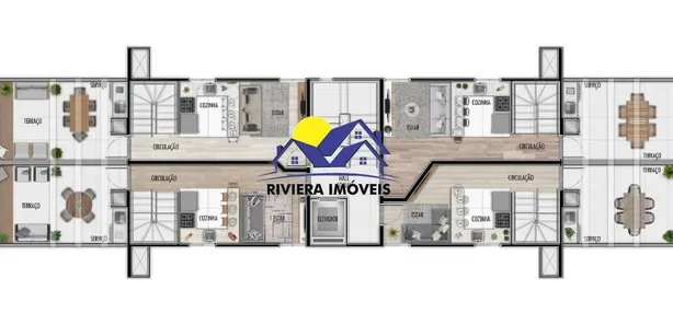 Apartamento com 2 Quartos à venda, 61m² no , Pontal do Paraná