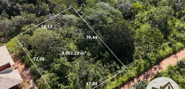 Terreno / Lote / Condomínio à venda, 3953m² no , Pirenópolis