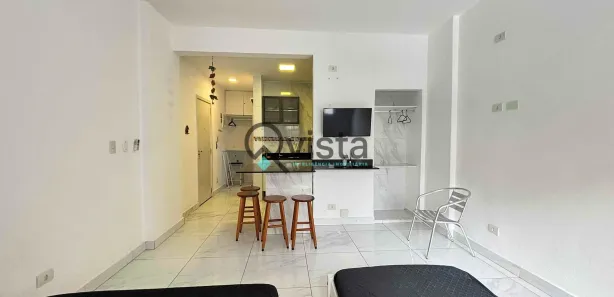 Kitnet com 1 Quarto à venda, 34m² no Pitangueiras, Guarujá