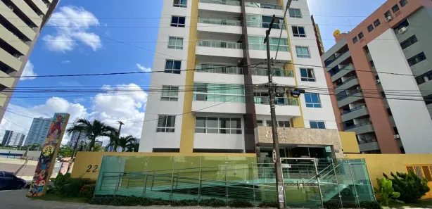 Apartamento com 3 Quartos para alugar, 129m² no Tambaú, João Pessoa