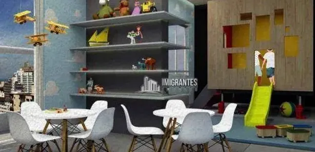 Flat com 1 Quarto à venda, 38m² no Boqueirão, Praia Grande