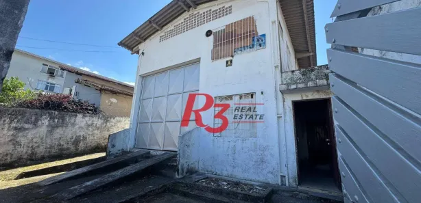 Galpão / Depósito / Armazém para alugar, 347m² no Parque Bitaru, São Vicente