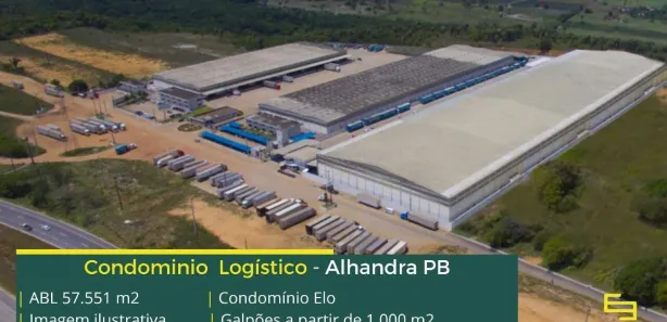 Galpão / Depósito / Armazém para alugar, 2100m² no Centro, Alhandra