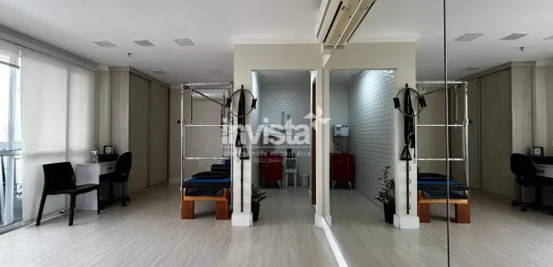 Conjunto Comercial / Sala com 1 Quarto para alugar, 52m² no Encruzilhada, Santos