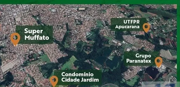 Terreno / Lote / Condomínio à venda, 200m² no Vila Nossa Senhora da Conceição, Apucarana