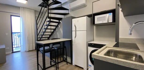 Apartamento com 1 Quarto para alugar, 55m² no Centro, Curitiba