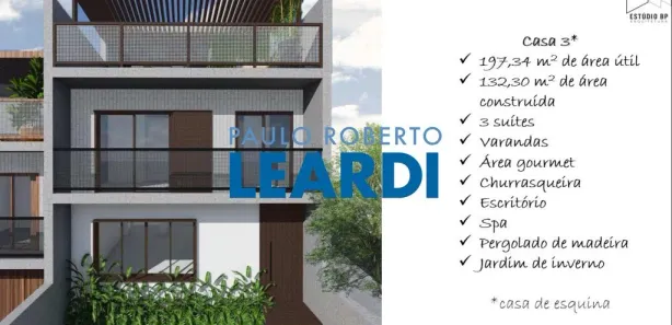 Casa com 3 Quartos à venda, 197m² no Vila Firmiano Pinto, São Paulo