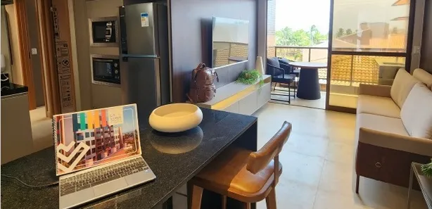 Apartamento com 2 Quartos à venda, 56m² no Areia Dourada, Cabedelo
