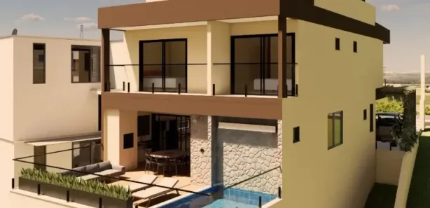 Sobrado com 4 Quartos à venda, 250m² no Alphaville (Abrantes), Camaçari