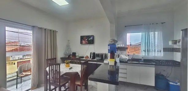 Casa de Condomínio com 3 Quartos para alugar, 74m² no Maracanã, Praia Grande