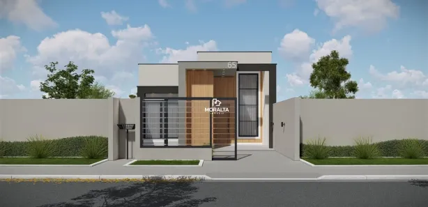 Casa com 3 Quartos à venda, 60m² no Bosque Santo Antônio, Fazenda Rio Grande