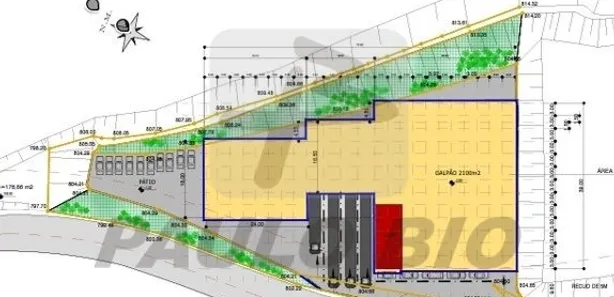Galpão / Depósito / Armazém para venda ou aluguel, 3356m² no Parque Paraíso, Itapecerica da Serra