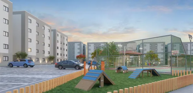 Apartamento com 2 Quartos à venda, 42m² no Parque Nascente do Rio Capivara, Camaçari