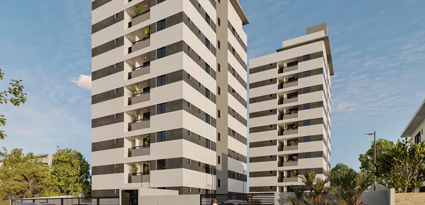 Apartamento com 2 Quartos à venda, 53m² no Jardim Cidade Universitária, João Pessoa