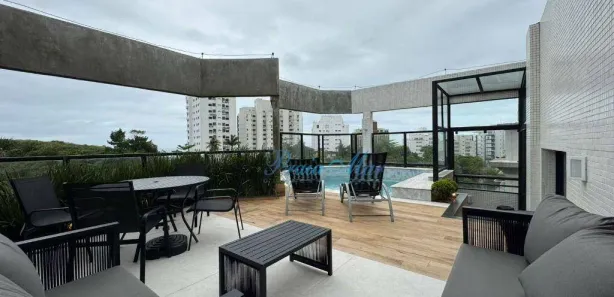 Cobertura com 3 Quartos para alugar, 187m² no Pitangueiras, Guarujá