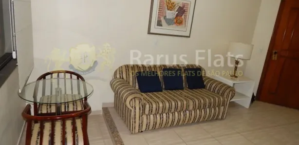 Flat com 1 Quarto para alugar, 45m² no Paraíso do Morumbi, São Paulo
