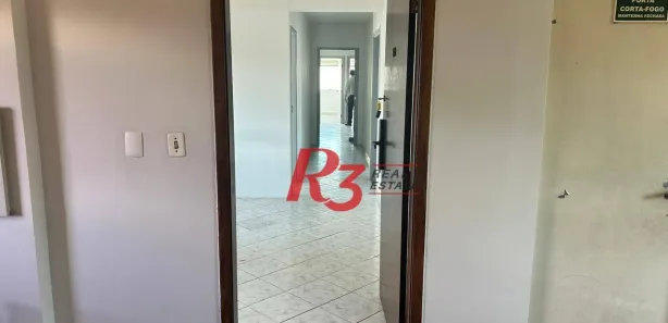 Conjunto Comercial / Sala para alugar, 113m² no Gonzaga, Santos