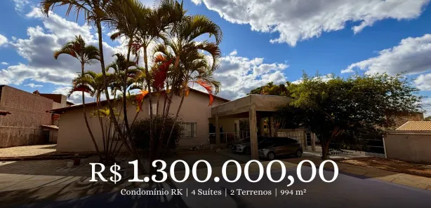 Casa de Condomínio com 4 Quartos à venda, 493m² no Região dos Lagos, Brasília