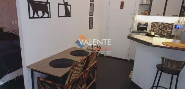 Flat com 1 Quarto para venda ou aluguel, 40m² no Itararé, São Vicente