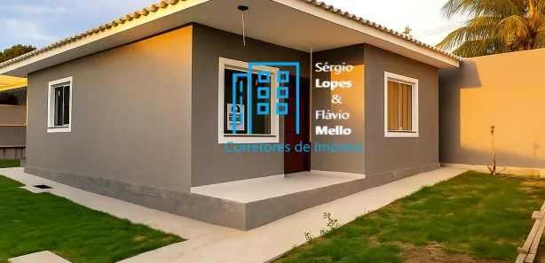 Casa de Condomínio com 3 Quartos à venda, 100m² no Caluge, Itaboraí