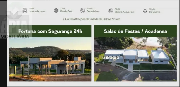 Terreno / Lote / Condomínio à venda, 270m² no Centro, Caldas Novas