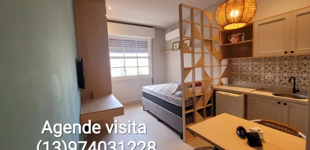 Kitnet com 1 Quarto à venda, 30m² no Ponta da Praia, Santos