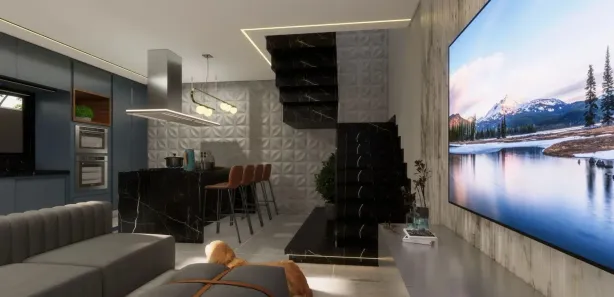 Casa de Condomínio com 3 Quartos à venda, 126m² no Vila Pires, Santo André