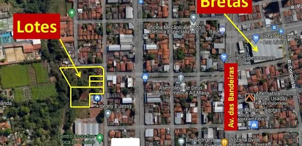 Terreno / Lote / Condomínio à venda, 1490m² no Vila Mauá, Goiânia