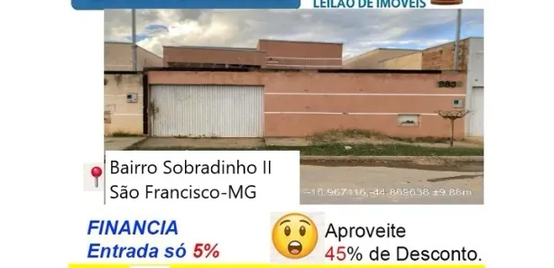 Casa com 3 Quartos à venda, 69m² no , São Francisco