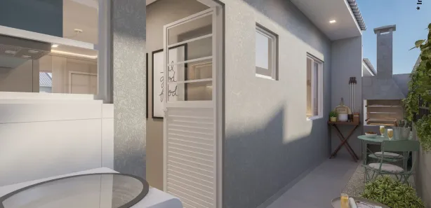 Casa de Condomínio com 2 Quartos à venda, 42m² no Estados, Fazenda Rio Grande