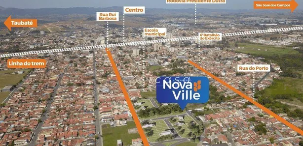 Terreno / Lote / Condomínio à venda, 198m² no Vila Naly, Caçapava