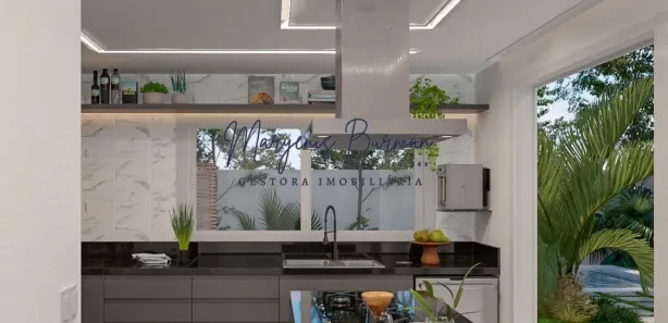 Casa de Condomínio com 4 Quartos à venda, 260m² no Alphaville (Abrantes), Camaçari
