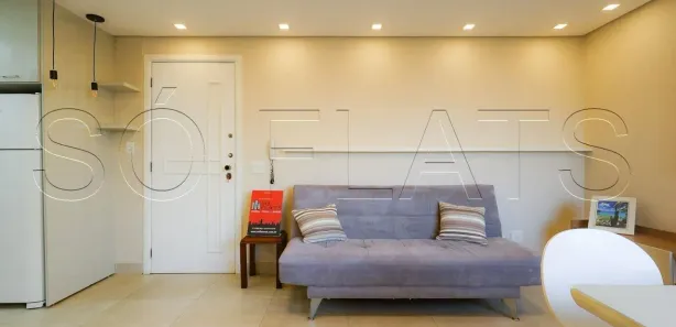 Flat com 1 Quarto para alugar, 42m² no Paraíso do Morumbi, São Paulo