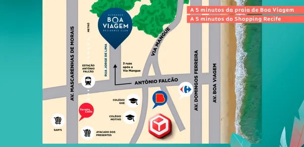 Apartamento com 2 Quartos à venda, 44m² no Imbiribeira, Recife