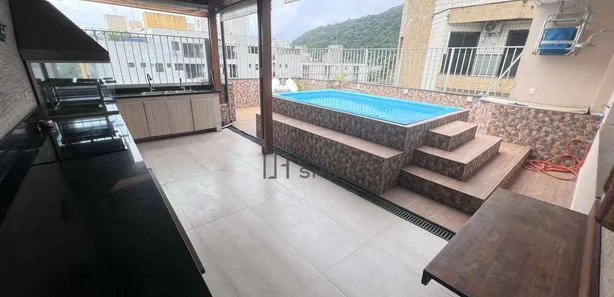 Cobertura com 2 Quartos para venda ou aluguel, 160m² no Parque Enseada, Guarujá