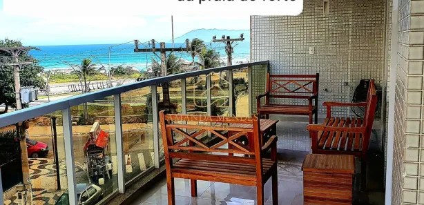 Apartamento com 3 Quartos para venda ou aluguel, 120m² no Passagem, Cabo Frio