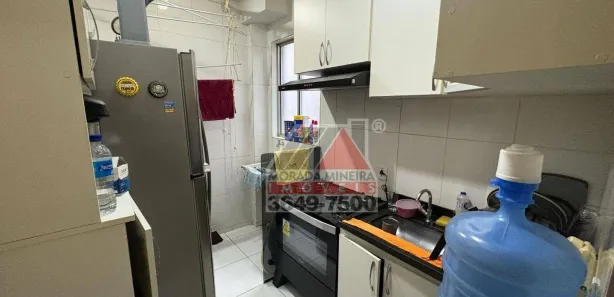 Apartamento com 2 Quartos à venda, 49m² no Asteca (São Benedito), Santa Luzia