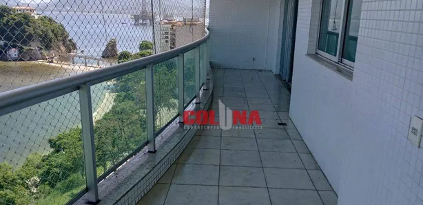 Apartamento com 3 Quartos para venda ou aluguel, 222m² no Boa Viagem, Niterói