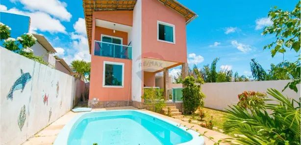 Casa de Condomínio com 4 Quartos para alugar, 152m² no Jauá (Abrantes), Camaçari