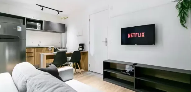 Apartamento com 1 Quarto para venda ou aluguel, 26m² no Jardim Panorama, São Paulo