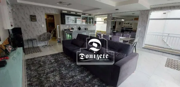 Casa de Condomínio com 5 Quartos para alugar, 400m² no Campestre, Santo André