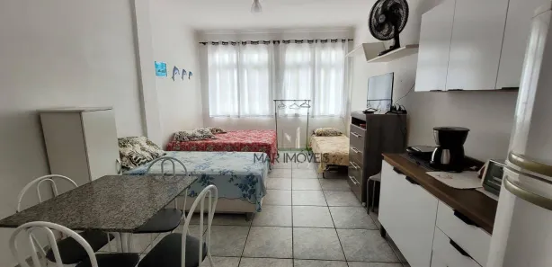 Kitnet com 1 Quarto à venda, 40m² no Pitangueiras, Guarujá