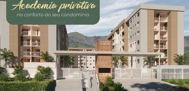 Apartamento com 2 Quartos à venda, 60m² no Nogueira, Petrópolis
