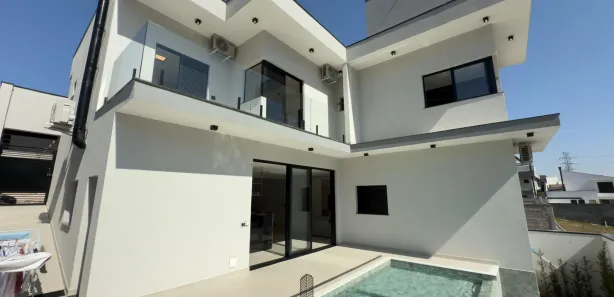 Casa de Condomínio com 3 Quartos para venda ou aluguel, 250m² no Vila Nova Louveira, Louveira