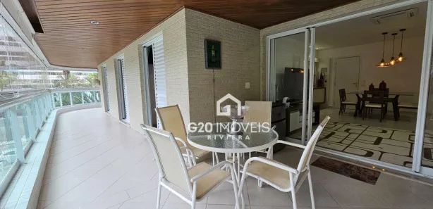 Apartamento com 4 Quartos para alugar, 138m² no Riviera, Bertioga